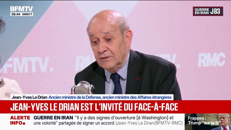 "L'Europe est dans son rôle": Jean-Yves Le Drian salue l'initiative visant à sécuriser le détroit d'Ormuz