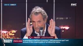 Quand Freddy, un auditeur de RMC, avoue à Jean-Jacques Bourdin qu'il ne l'écoute plus