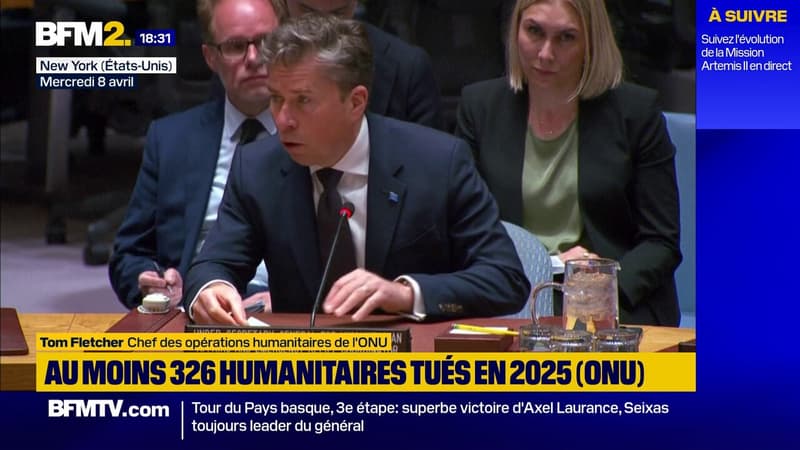 Au moins 326 humanitaires ont été tués dans le monde en 2025, selon l'ONU