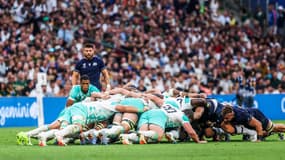 La mêlée de l'Afrique du Sud lors du match de la Coupe du monde face à l'Ecosse (18-3), le 10 septembre