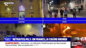 Retraites / 49.3 : En France, la colère gronde  - 17/03