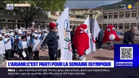 Nice: lancement de la semaine olympique dans le quartier de l'Ariane