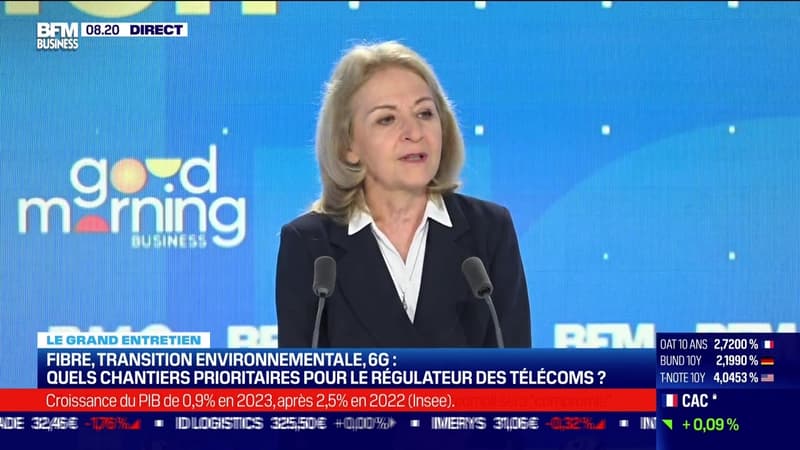 Laure de La Raudière (Arcep) : Fin du déploiement de la fibre optique en France, quel bilan ? - 30/01