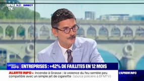 En France, on enregistre une hausse de faillites des entreprises de +42% en 12 mois