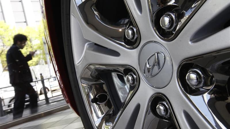 Patrick Gourvennec, le directeur général de Hyundai France, a fermement repoussé mercredi les attaques d'Arnaud Montebourg, qui a accusé les constructeurs automobiles sud-coréens associés Hyundai et Kia de pratiquer un dumping social. /Photo d'archives/RE