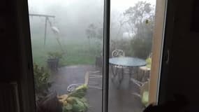Pluie et vents violents dans Les Landes-Genusson (Vendée) - Témoins BFMTV