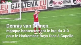 Un raté honteux qui coûte cher en 3e division néerlandaise