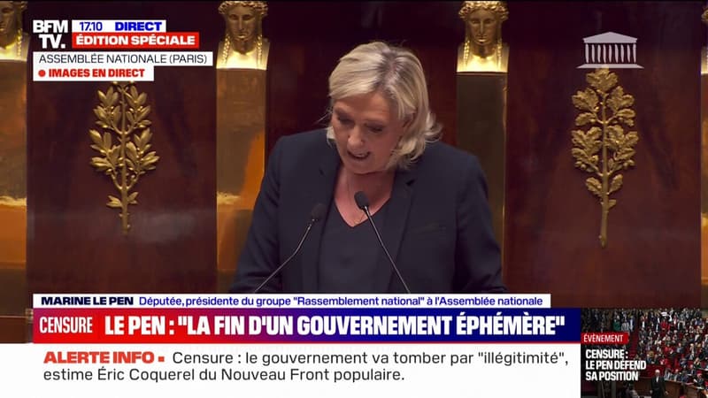 Motion de censure: le budget 