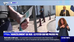 Flyers contre le harcèlement de rue: le préfet de police de Paris espère obtenir "un maximum de signalements"