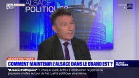 Alsace Politiques: le Grand Est un "territoire cohérent" estime Franck Leroy