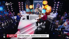 Christine Ockrent sur le plateau des GG