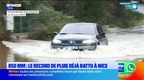Météo: la normale annuelle de pluie déjà dépassée à Nice