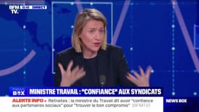 La ministre du Travail “pour un recul” des 64 ans - 17/01