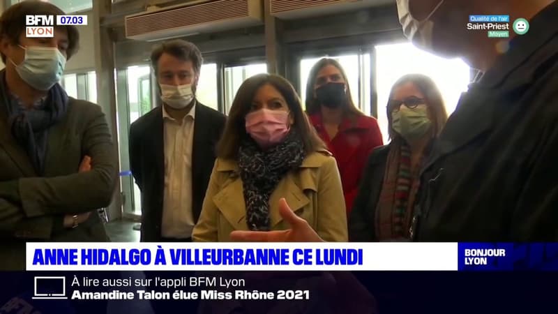 Villeurbanne: Anne Hidalgo en visite ce lundi