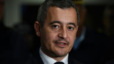 Le ministre de l'Intérieur Gérald Darmanin, le 24 novembre 2022, à Paris