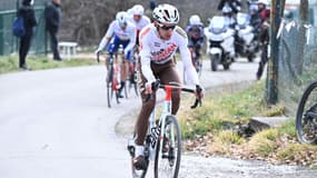 Geoffrey Bouchard lors de Tirreno-Adriatico en mars 2022