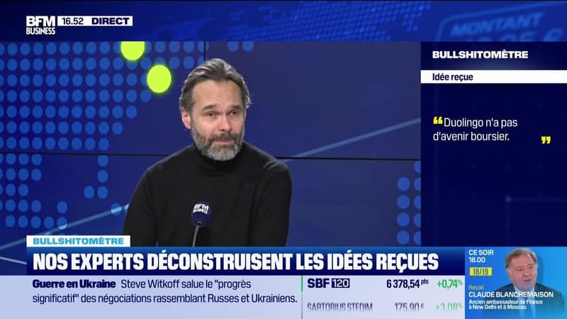 Bullshitomètre : "Duolingo n'a pas d'avenir boursier" - FAUX répond Charles Monot - 18/02