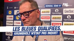 Mondial handball 2023 (F) : "Je n’ai jamais été inquiet", avoue Krumbholz après la qualif’ des Bleues