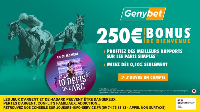 Prix de l'Arc de Triomphe : tentez de gagner les 10 défis Genybet pour booster vos gains