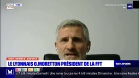 Gilles Moretton, président de la Fédération française de tennis: "Il faut rapidement ouvrir nos courts couverts"