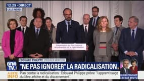 Radicalisation: "Ce combat l'Etat ne pourra pas le gagner sans les musulmans de France", rappelle Edouard Philippe
