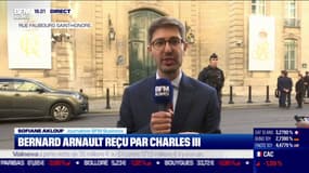 Bernard Arnault reçu par Charles III