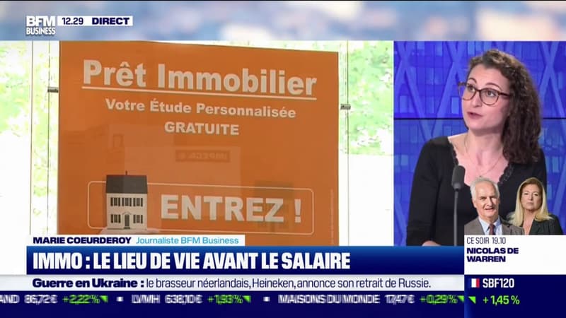 Immobilier : le lieu de vie avant le salaire