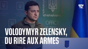  Zelensky, du rire aux armes