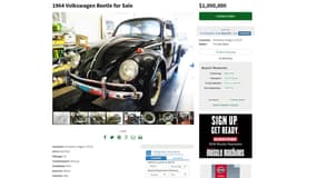 Cette Beetle parfaitement conservée n'a que 37 kilomètres au compteur