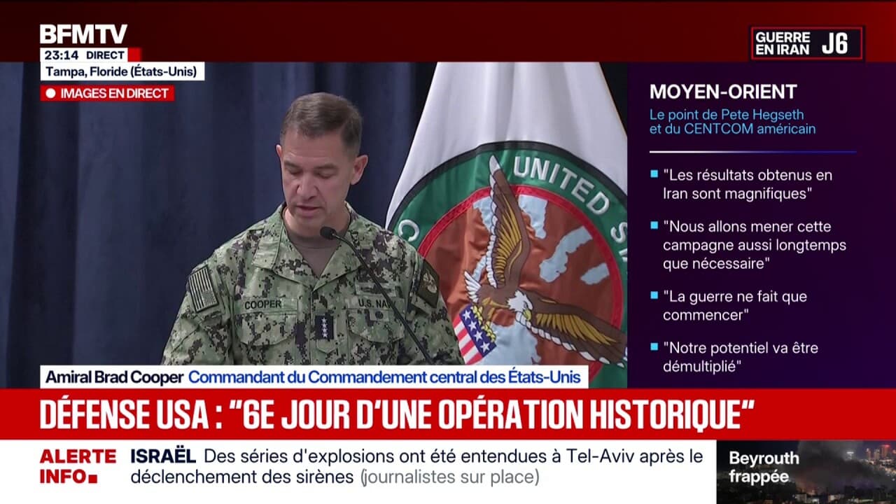 Conflit au Moyen-Orient: le commandant du Commandement central américain assure que "30 navires iraniens ont été détruits en six jours" Kép