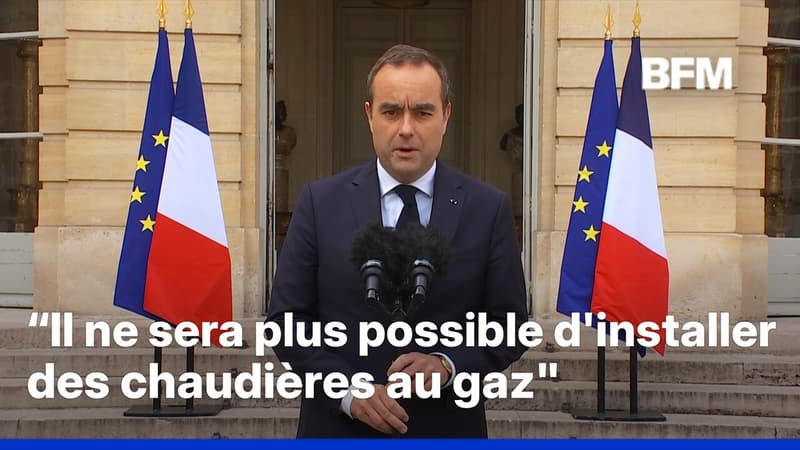 Sébastien Lecornu annonce la fin des chaudières au gaz dans les logements neufs à la fin de l'année
