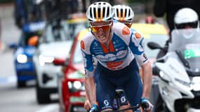 Romain Bardet lors de la 1ere étape du Tour de France le 29 juin 2024