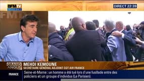 Violences à Air France: "La CGT a protégé physiquement la direction contre les salariés", Mehdi Kemoune