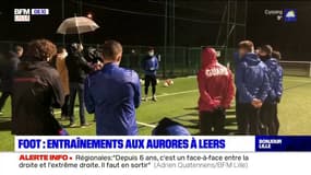 Football: avec les contraintes du couvre-feu, les joueurs de Leers s'entraînent aux aurores