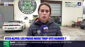 Hautes-Alpes: les pneus neige trop vite rangés?