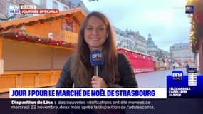 Jour-J pour le 453e marché de Noël de Strasbourg