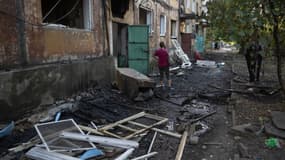 La ville de Dobropillia, dans la région de Donetsk, le 28 septembre 2024