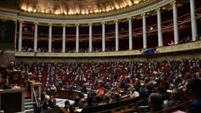 Les députés à l'Assemblée nationale, le 8 novembre 2017 à Paris