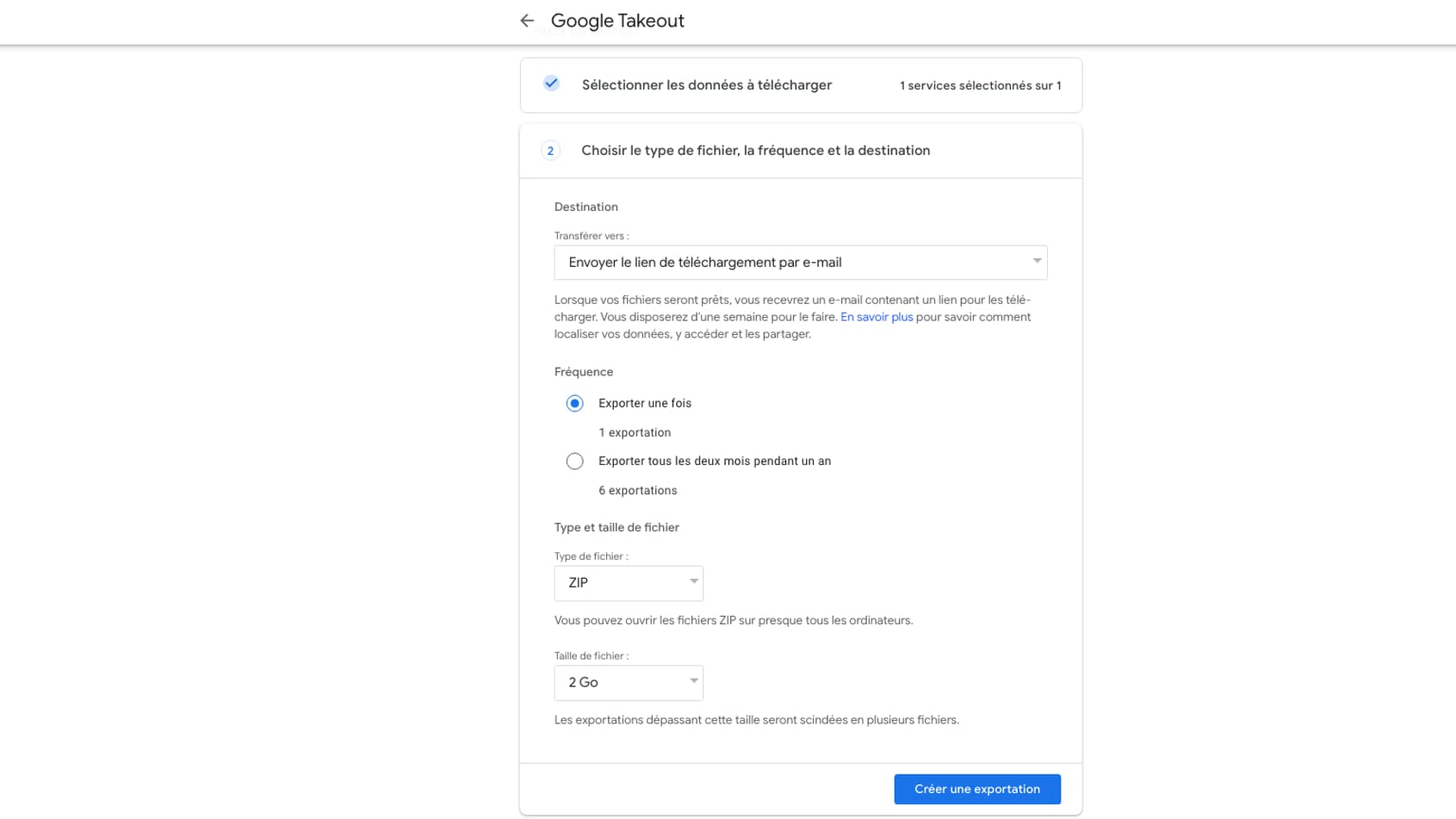 Google Takeout