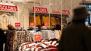 Les soldes le 8 janvier 2020 à Paris