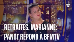  Mobilisation contre la réforme des retraites, fonds Marianne: Mathilde Panot répond aux questions de BFMTV