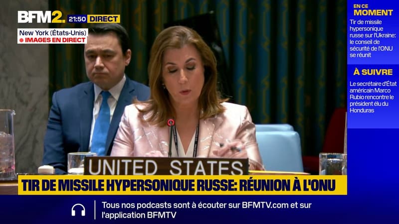 Guerre en Ukraine: "Nous sommes plus proches à un accord aujourd'hui que jamais", selon la représentante américaine à l'ONU