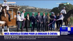Nice: la brigade équestre de la police municipale fait peau neuve