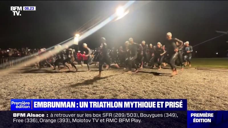 L'Embrunman, le très prisé et mythique triathlon dans les Hautes-Alpes attire de plus en plus de sportifs