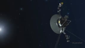Vue d'artiste de Voyager 1.
