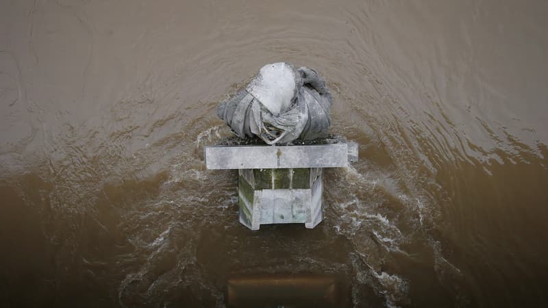 A la station d'Austerlitz contrôlée par Vigicrues, le niveau de la Seine était de 3,11 mètres ce jeudi, contre 2,60 à la même heure mercredi (photo d'illustration)