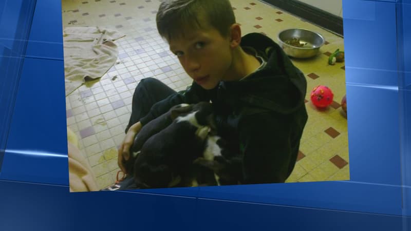 Enzo a sauvé deux petits beagles d'une mort certaine en plongeant dans la Charente pour les rattraper.