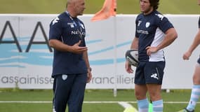 Laurent Travers et Maxime Machenaud