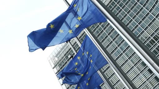 Siège de la Commission européenne, à Bruxelles. Les manifestants ont prévu de se rassembler près des bâtiments abritant les institutions européennes.