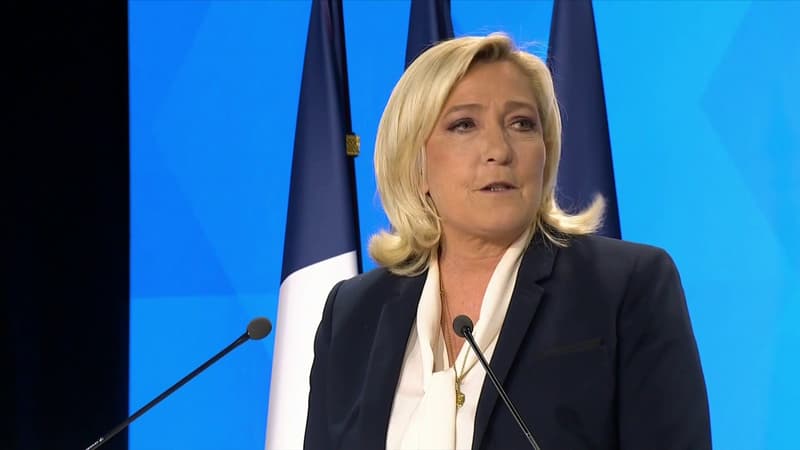 Résultats présidentielle: malgré la défaite, Marine Le Pen salue son 